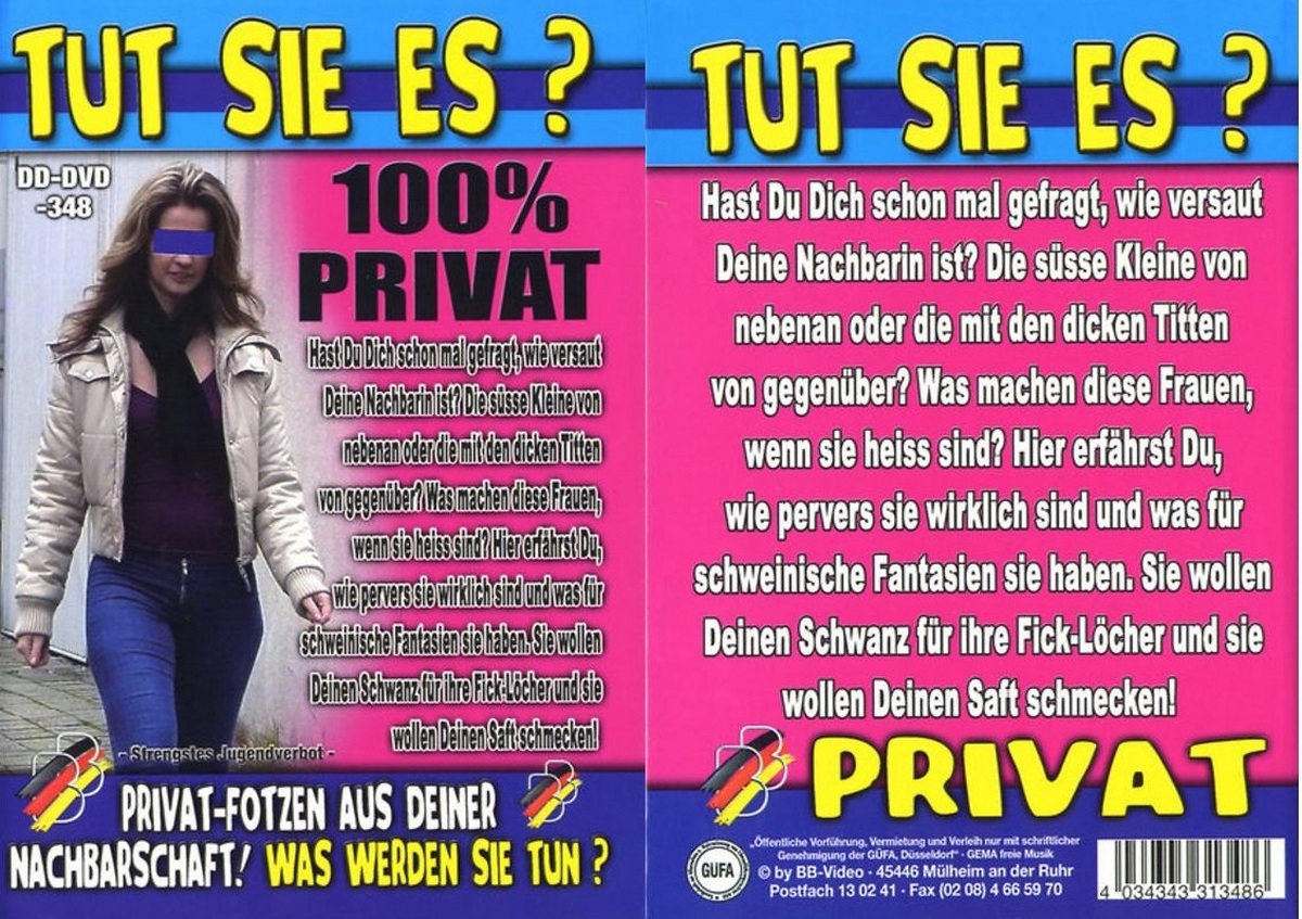 Tut Sie Es oder nicht / Делаете ли Вы это или нет ?