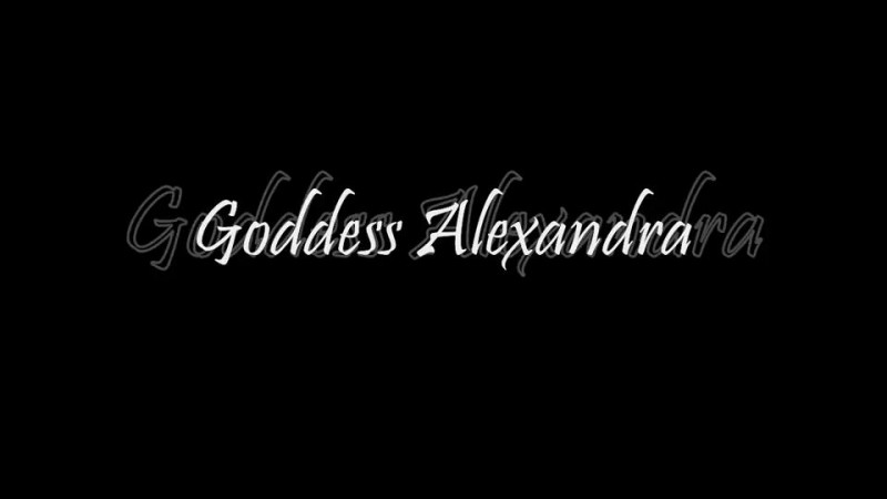 {GoddessSnow.com/clips4sale.com/38007} Alexandra Show / Александра превратит тебя в задрота и ее ничтожного раба-лизуна!.NEW*HD